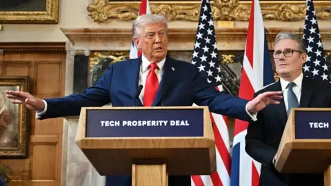Trump Indicates Keir Starmer Might Employ Military to Control UK Frontiers